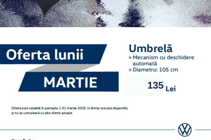 Oferta lunii martie!