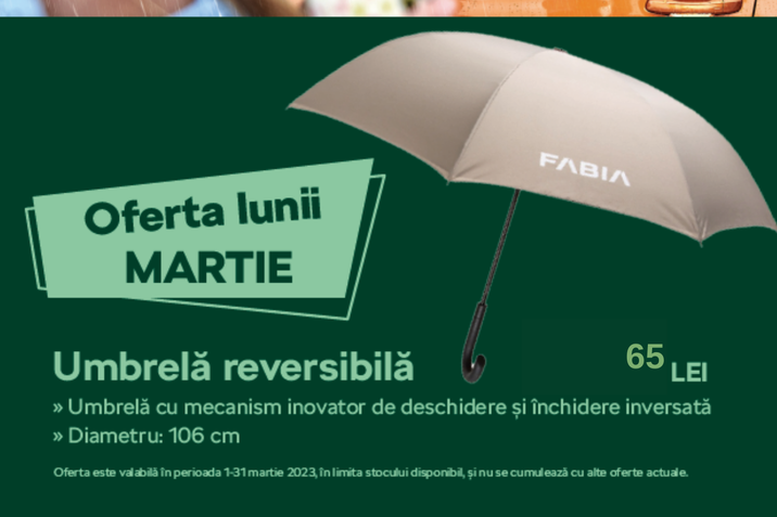 Oferta lunii martie!