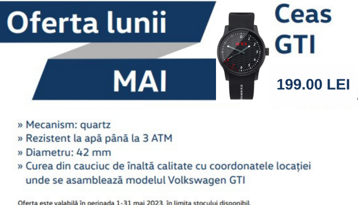 Oferta lunii Mai